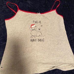 Cute Wiener dog pj top